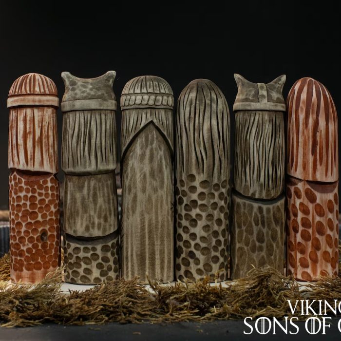 Viking Decorate Wooden Handcrafted Scandinavian Gods Norse goddess Odin Thor Tyr Loki Freyja Eir