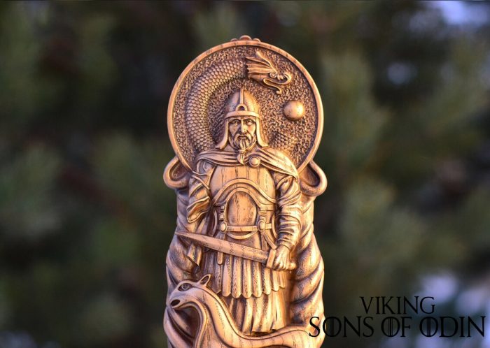 Viking Decorate Wooden Handcrafted Tyr
