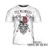 Viking Shirt Warrior Skull AXE Till Valhalla