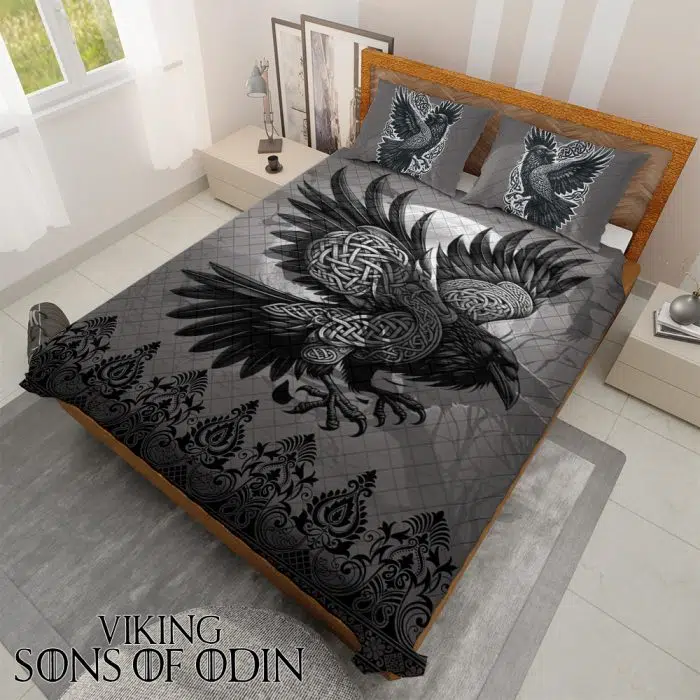 Viking Bedding Set Raven