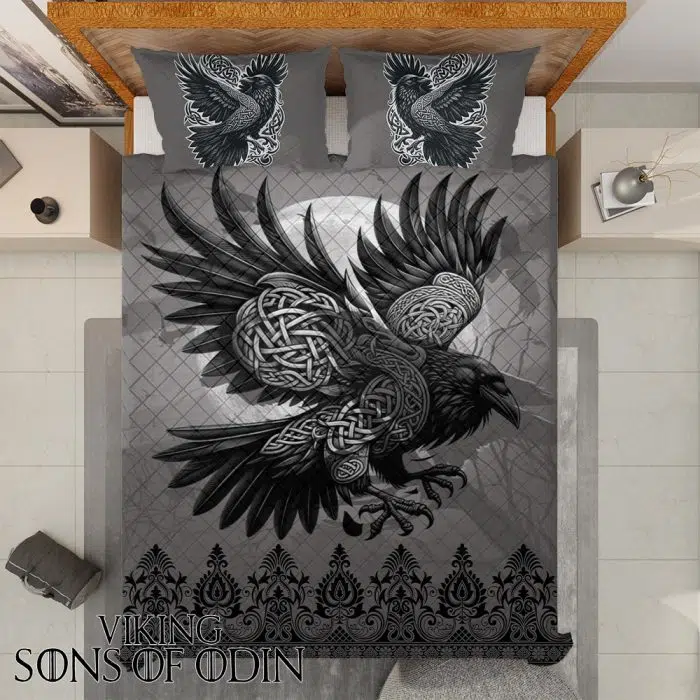 Viking Bedding Set Raven