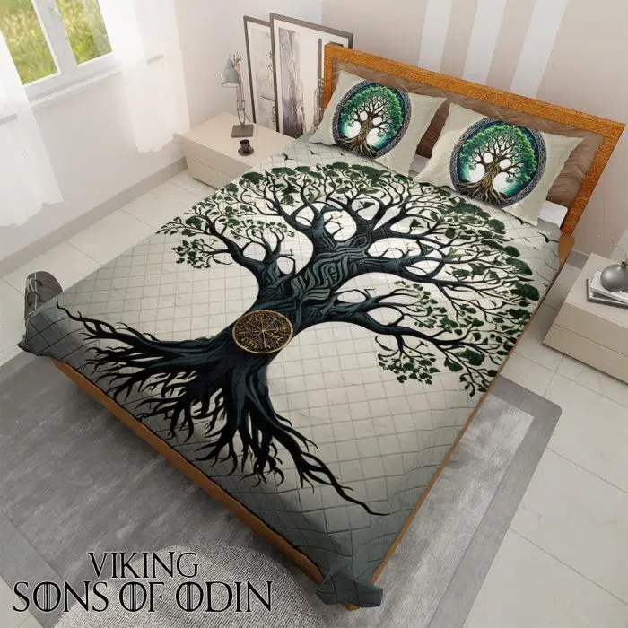 Viking Bedding Set Tree Of Life