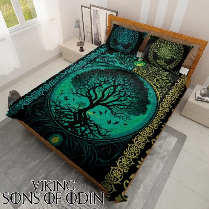 Viking Bedding Set Tree Of Life