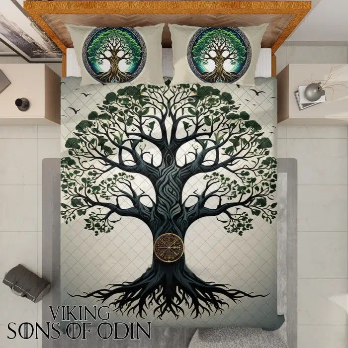 Viking Bedding Set Tree Of Life