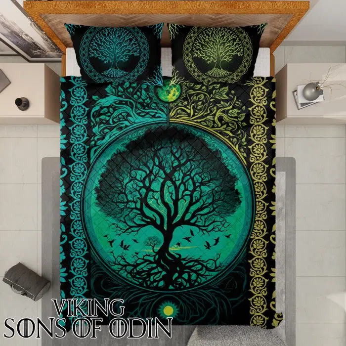 Viking Bedding Set Tree Of Life