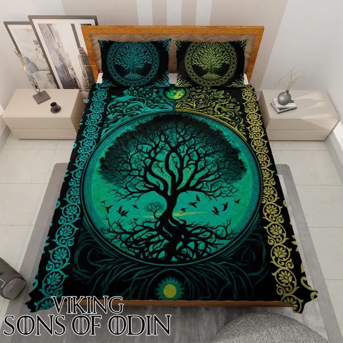 Viking Bedding Set Tree Of Life