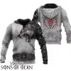 Viking Hoodie Fenrir Wolf Valhalla