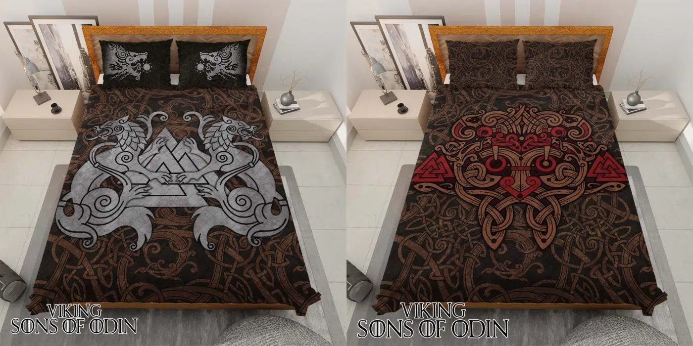 Not everyone knows how to choose cool Viking Bedding Set for the summer