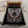 Viking Bedding Set Fenrir Wolf Raven