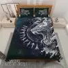 Viking Bedding Set Fenrir Wolf Raven