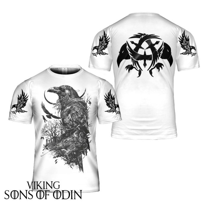 Viking Shirt Tattoo Raven