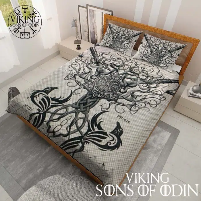 Viking Bedding Set Tree of life Yggdrasil