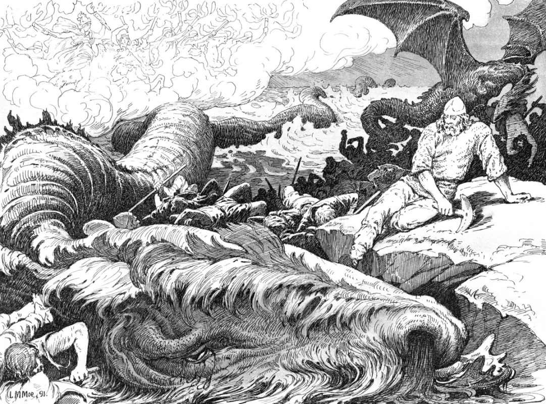 Delving into Norse Mythology The Remarkable Tale of Jormungandr Jörmungandr