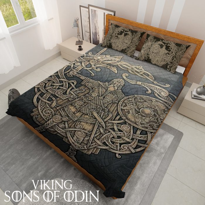 Viking Bedding Set Viking Warrior