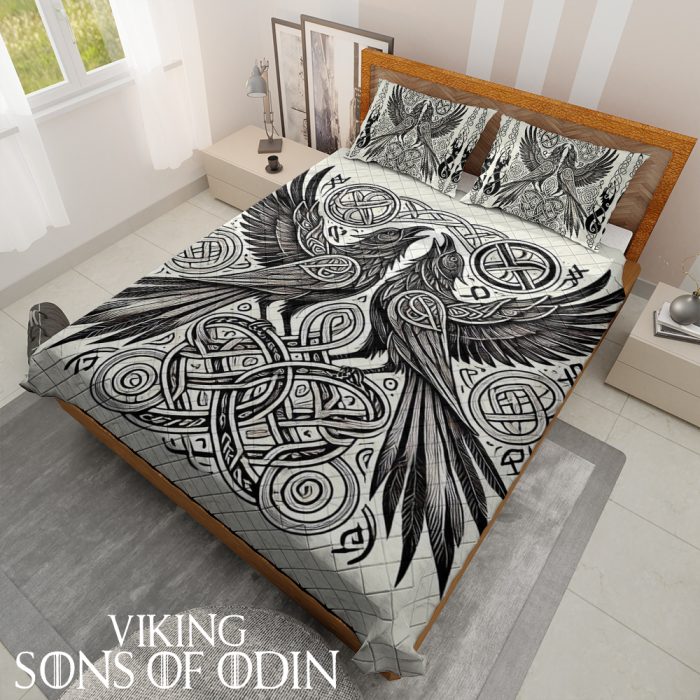 Viking Bedding Set Raven