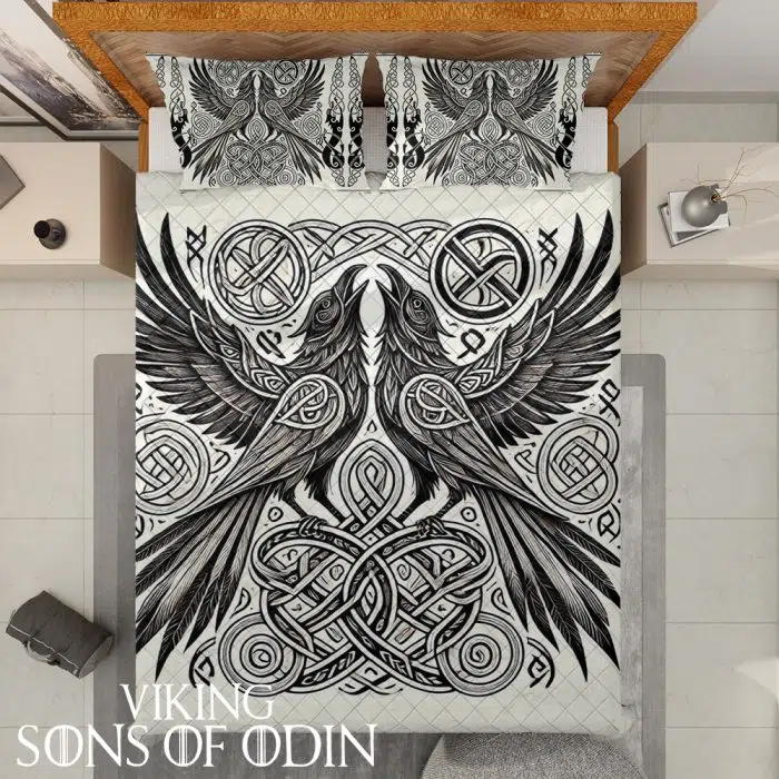 Viking Bedding Set Raven