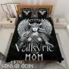 Viking Bedding Set Valkyrie Mom