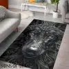 Viking Rug Raven Wolf Celtic