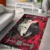 Viking Rug Raven Wolf Fenrir Skoll and Hati